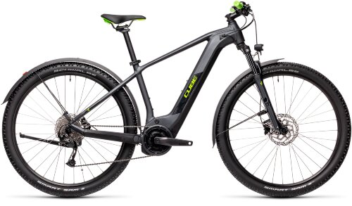 Велосипед cube reaction hybrid performance 625 allroad 29 иридий-зеленый 2021
