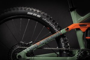 Велосипед cube stereo 240 pro olive-orange 2021