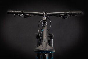 Велосипед cube aim pro 27.5 black-blue 2021