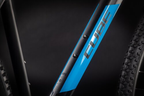 Велосипед cube aim pro 27.5 черно-синий 2021