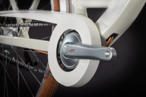 Велосипед cube ella cruise cream-orange easy entry 2021