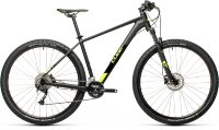 Велосипед cube aim ex 27.5 black-flashyellow 2021