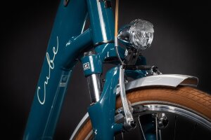 Велосипед cube ella cruise petrol-grey easy entry 2021