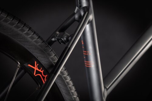 Велосипед cube sl road иридий-черный trapeze 2021