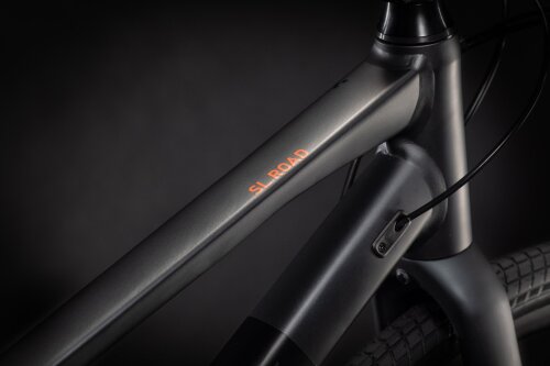 Велосипед cube sl road иридий-черный trapeze 2021