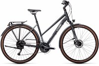 Велосипед cube touring exc iridium-white trapeze 2021