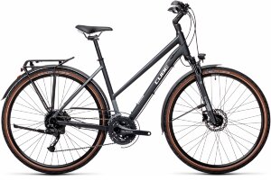 Велосипед cube touring exc iridium-white trapeze 2021