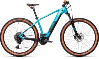 Велосипед cube reaction hybrid pro 500 29 petrol-orange 2021