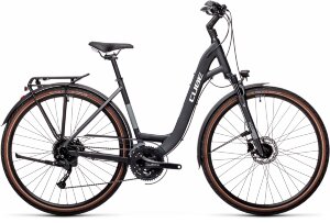 Велосипед cube touring exc iridium-white easy entry 2021