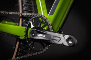 Велосипед cube analog 29 deepgreen-black 2021