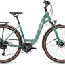 Велосипед cube touring exc зеленый-сине-зеленый easy entry 2021