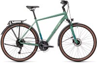 Велосипед cube touring exc greenblue-bluegreen trapeze 2021