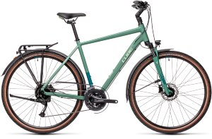 Велосипед cube touring exc greenblue-bluegreen trapeze 2021