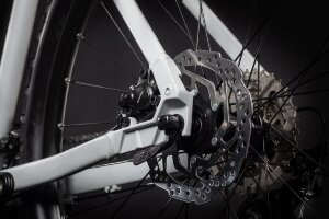 Велосипед cube nature pro grey-iridium trapeze 2021