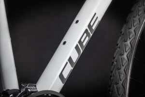 Велосипед cube nature pro grey-iridium trapeze 2021