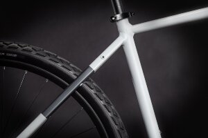 Велосипед cube nature pro grey-iridium trapeze 2021