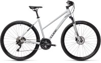 Велосипед cube nature pro grey-iridium trapeze 2021