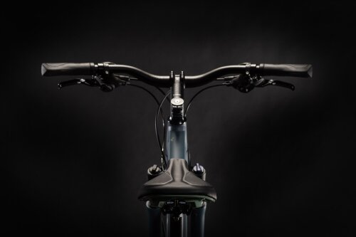 Велосипед cube nature pro сине-зеленый trapeze 2021