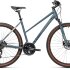 Велосипед cube nature pro сине-зеленый trapeze 2021