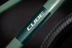 Велосипед cube sl road pro greygreen-green trapeze 2021