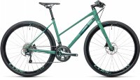 Велосипед cube sl road pro greygreen-green trapeze 2021