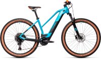 Велосипед cube reaction hybrid pro 500 29 petrol-orange trapeze 2021