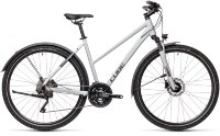 Велосипед cube nature pro allroad grey-iridium trapeze 2021