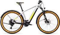 Велосипед cube reaction hybrid pro 500 allroad 29 grey-yellow 2021