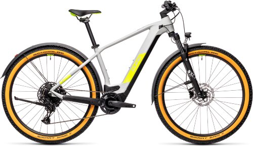 Велосипед cube reaction hybrid pro 500 allroad 29 серо-желтый 2021