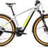 Велосипед cube reaction hybrid pro 500 allroad 29 серо-желтый 2021