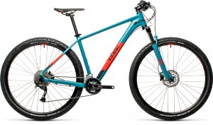 Велосипед cube aim ex 27.5 blue-red 2021