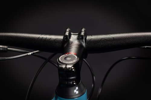 Велосипед cube aim ex 27.5 сине-красный 2021