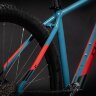 Велосипед cube aim ex 27.5 сине-красный 2021