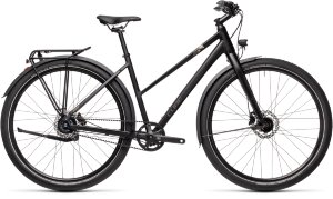 Велосипед cube travel pro black-teak trapeze 2021
