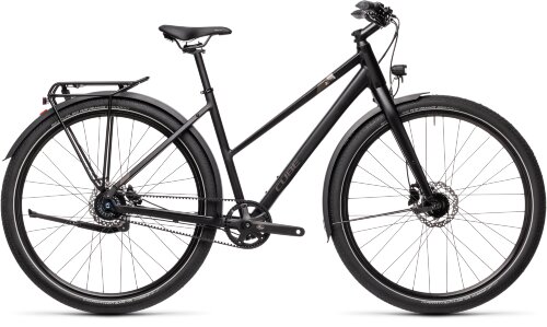 Велосипед cube travel pro черный тик trapeze 2021