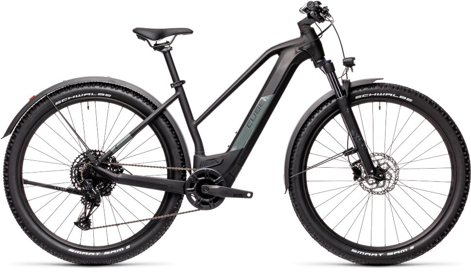 cube reaction hybrid pro 500 allroad 29 black grey