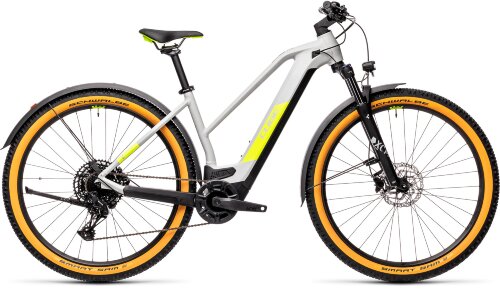 Велосипед cube reaction hybrid pro 500 allroad 29 серо-желтый trapeze 2021