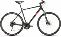 Велосипед cube nature pro black \ red (2019)