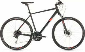 Велосипед cube nature pro black \ red (2019)