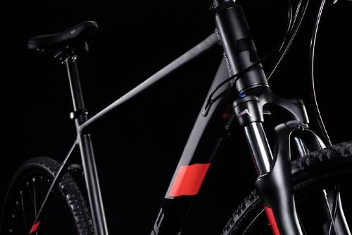 Велосипед cube nature pro black \ red (2019)