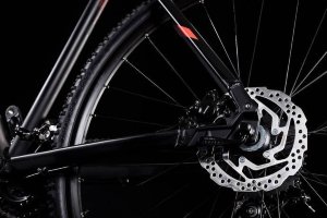 Велосипед cube nature pro black \ red (2019)