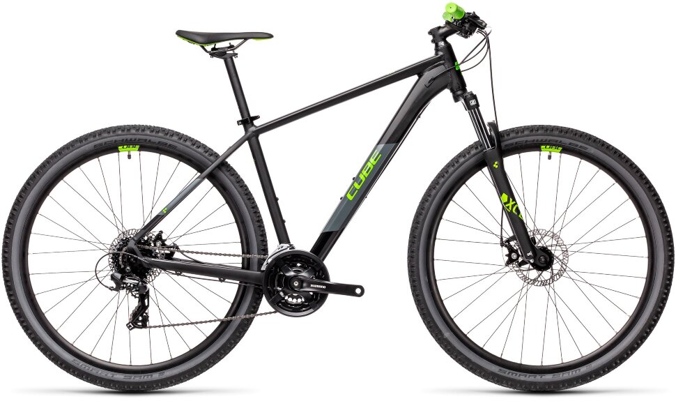 cube aim 27.5 black green 2021