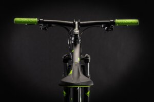 Велосипед cube aim 27.5 black-green 2021
