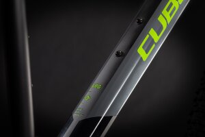 Велосипед cube aim 27.5 black-green 2021