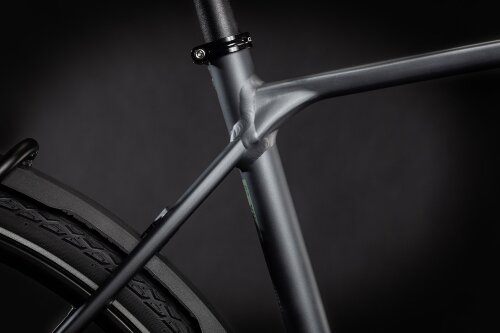 Велосипед cube travel sport иридий-зеленый trapeze 2021
