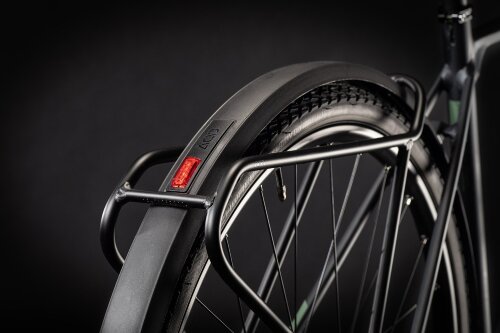 Велосипед cube travel sport иридий-зеленый trapeze 2021