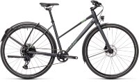 Велосипед cube travel sport iridium-green trapeze 2021