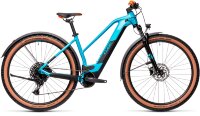 Велосипед cube reaction hybrid pro 500 allroad 29 petrol-orange trapeze 2021
