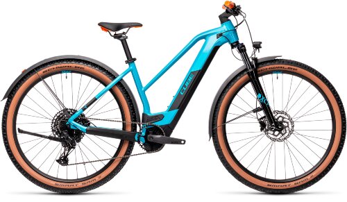 Велосипед cube reaction hybrid pro 500 allroad 29 бензин-оранжевый trapeze 2021