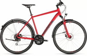Велосипед cube nature allroad red \ grey(2019)